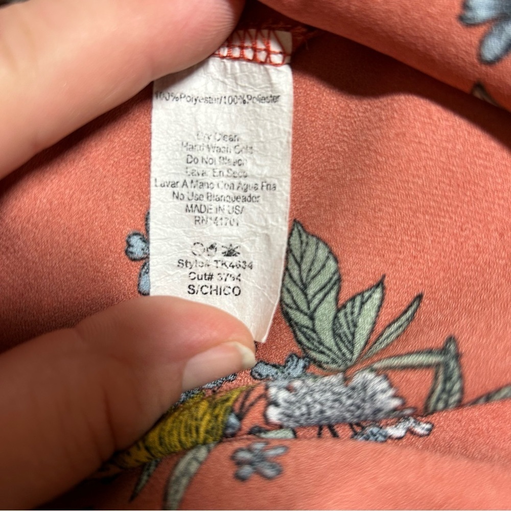 143 Story by Line Up Floral Women's Top - S - Picture 4 of 5
